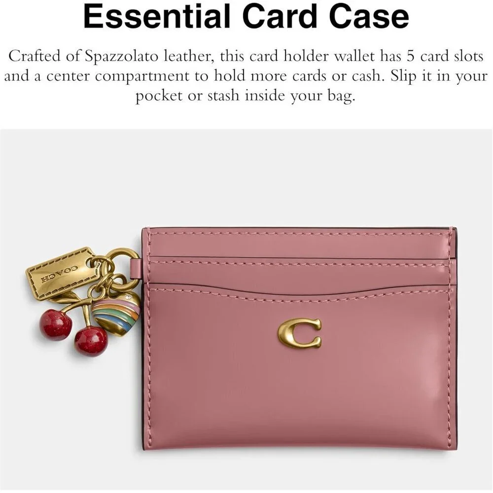 Essential Card Case with Charms